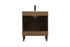 Elegant Lighting Chandler Vanity Cabinet 2Dr W30 Inch XD19 Inch xH34 Inch WB in Walnut Brown Finish Model: VF25030WB