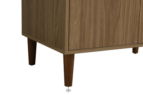 Elegant Lighting Chandler Vanity Cabinet 2Dr W30 Inch XD19 Inch xH34 Inch WB in Walnut Brown Finish Model: VF25030WB
