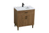 Elegant Lighting Chandler Vanity Cabinet 2Dr W30 Inch XD19 Inch xH34 Inch WB in Walnut Brown Finish Model: VF25030WB