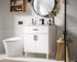 Elegant Lighting Chandler Vanity Cabinet 2Dr W30 Inch XD19 Inch xH34 Inch WH in White Finish Model: VF25030MWH