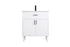 Elegant Lighting Chandler Vanity Cabinet 2Dr W30 Inch XD19 Inch xH34 Inch WH in White Finish Model: VF25030MWH