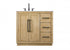 Elegant Lighting Chase 36 inch Single Bathroom Vanity in Chocolate Oak Model: VF29036CO