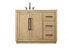 Elegant Lighting Chase 42 inch Single Bathroom Vanity in Chocolate Oak Model: VF29042CO