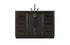 Elegant Lighting Chase 48 inch Single Bathroom Vanity in Chocolate Oak Model: VF29048CO
