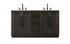 Elegant Lighting Chase 60 inch Double Bathroom Vanity in Chocolate Oak Model: VF29060DCO