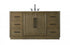 Elegant Lighting Chase 60 inch Single Bathroom Vanity in Chocolate Oak Model: VF29060CO