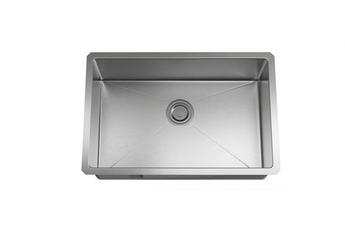 Elegant Lighting Chester in Stainless Steel Undermount Kitchen Sink L27 Inch xW18 Inch xH10 Inch Model: SK10127