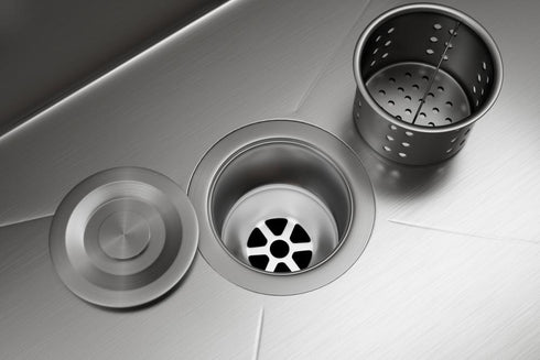 Elegant Lighting Chester in Stainless Steel Undermount Kitchen Sink L27 Inch xW18 Inch xH10 Inch Model: SK10127