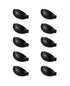 Elegant Lighting Claude 2 4 Inch Center to Center in Brushed Gold Cup Bar Pull Multipack (Set of 10) Model: PL3001-GD-10PK