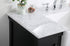 Elegant Lighting Clement 42 Inch Single Bathroom Vanity in Black Model: VF60142BK