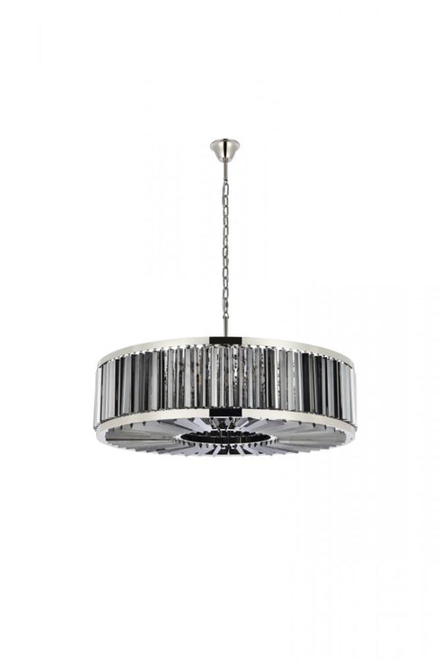 Elegant Lighting Clement 42 Inch Single Bathroom Vanity in Black Model: VF60142BK