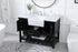 Elegant Lighting Clement 48 Inch Single Bathroom Vanity in Black Model: VF60148BK