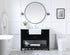 Elegant Lighting Clement 48 Inch Single Bathroom Vanity in Black Model: VF60148BK