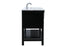 Elegant Lighting Clement 60 Inch Double Bathroom Vanity in Black Model: VF60160DBK
