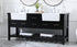 Elegant Lighting Clement 72 Inch Double Bathroom Vanity in Black Model: VF60172DBK