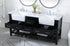 Elegant Lighting Clement 72 Inch Double Bathroom Vanity in Black Model: VF60172DBK