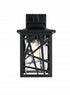 Elegant Lighting Clifford 7 inch Outdoor Pendant in Black Model: OD353W13BK