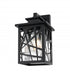 Elegant Lighting Clifford 7 inch Outdoor Pendant in Black Model: OD353W13BK