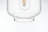 Elegant Lighting Collier 7.5 inch Flush Mount Clear Shade in Satin Gold in Satin Gold and Clear Finish Model: LD2270SG