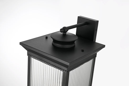 Elegant Lighting Collins 4 Light Wall sconce W12 Inch E14 Inch H27.5 Inch L4 in Black (1Box) Model: OD316W28BK