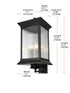Elegant Lighting Collins 4 Light Wall sconce W12 Inch E14 Inch H27.5 Inch L4 in Black (1Box) Model: OD316W28BK