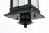 Elegant Lighting Collins 7 inch Outdoor Pendant in Black Model: OD316H18BK