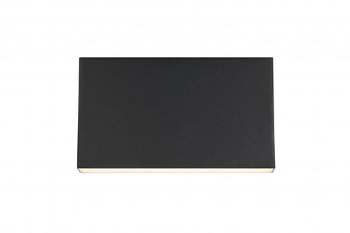Elegant Lighting Colter 8.5 inch Outdoor Wall Sconce in Black Model: OD508W8BK