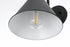 Elegant Lighting Colton 1 Light Wall Sconce W8 Inch xH10 Inch xE10.5 Inch in Black Model: OD803W10BK