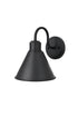 Elegant Lighting Colton 1 Light Wall Sconce W8 Inch xH10 Inch xE10.5 Inch in Black Model: OD803W10BK