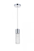 Elegant Lighting Constellation 1 light in Chrome LED Pendant Model: 5200D4C