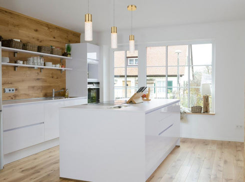 Elegant Lighting Constellation 1 light in Gold LED Pendant Model: 5200D4G
