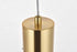 Elegant Lighting Constellation 1 light in Gold LED Pendant Model: 5200D4G