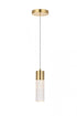 Elegant Lighting Constellation 1 light in Gold LED Pendant Model: 5200D4G