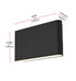 Elegant Lighting Corbin 6 inch Outdoor Wall Sconce in Black Model: OD509W6BK