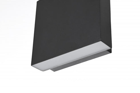 Elegant Lighting Creed 5.5 inch Outdoor Wall Sconce in Black Model: OD510W5BK