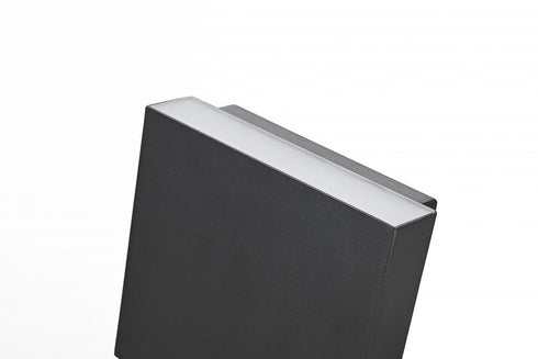 Elegant Lighting Creed 5.5 inch Outdoor Wall Sconce in Black Model: OD510W5BK