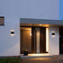 Elegant Lighting Creed 5.5 inch Outdoor Wall Sconce in Black Model: OD510W5BK