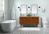 Elegant Lighting Cyrus 60 Inch Single Bathroom Vanity in Teak Model: VF48060DMTK