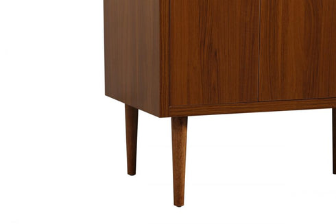 Elegant Lighting Cyrus 60 Inch Single Bathroom Vanity in Teak Model: VF48060DMTK