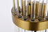 Elegant Lighting Dallas 2 light in Gold and Clear Wall Sconce Clear Royal Cut Crystal Model: 3000W8G