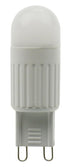 Elegant Lighting Deshay LED G9 light bulb 3000K 360 degree CRI80 ETL 3W 25 Watt EQUIVALENT 15000HRS in Frosted White Finish Model: G9LED101-10PK