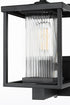 Elegant Lighting Dover 7 inch Outdoor Pendant in Black Model: OD302W12BK