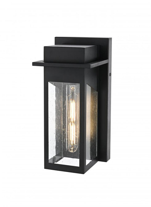 Elegant Lighting Dunton 7 inch Outdoor Pendant in Black Model: OD362W11BK