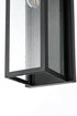 Elegant Lighting Dunton 7 inch Outdoor Pendant in Black Model: OD362W19BK