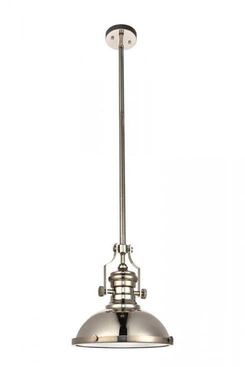 Elegant Lighting Eamon 1 Light matte black Pendant Model: LD5001D13BRB