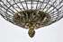 Elegant Lighting Earlene 1 light 12 inch antique bronze pendant Model: LD5025