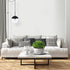 Elegant Lighting Eclipse 1 Light Black plug in pendant With Clear Glass in Black and Clear Finish Model: LDPG6033BK