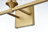 Elegant Lighting Eero 25 inch Wall Sconce in Satin Gold in Satin Gold and Clear Finish Model: LD7308W25SG