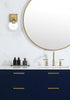 Elegant Lighting Eero 6 inch Wall Sconce in Satin Gold in Satin Gold and Clear Finish Model: LD7308W6SG