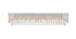 Elegant Lighting Emilia 34.5 inch Wall Sconce in Satin Gold in Satin Gold and Clear Finish Model: 1780W35SG